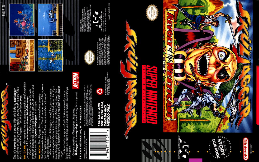 Skuljagger - Revolt Of The Westicans — box-texture (US)