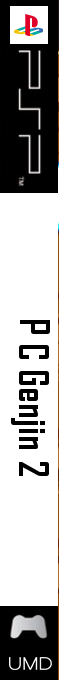 PC Genjin 2 — box-2D-side (JP)