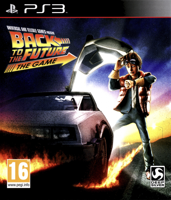 Back to the Future - The Game box art