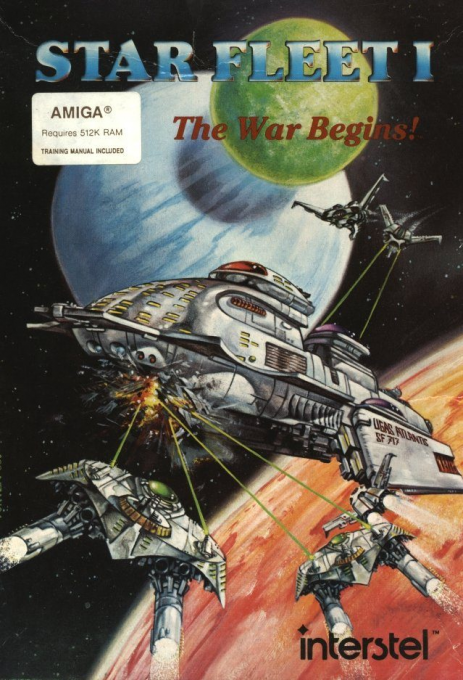 Star Fleet I - The War Begins! box art