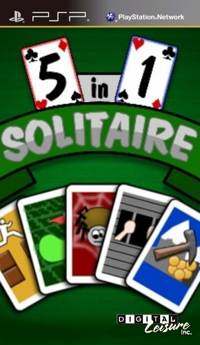 5 In 1 Solitaire box art