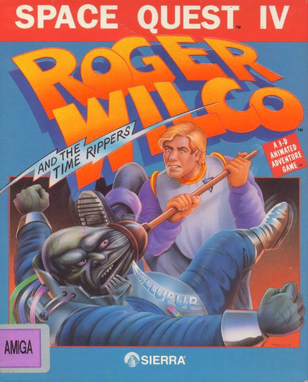 Space Quest IV - Roger Wilco and the Time Rippers box art