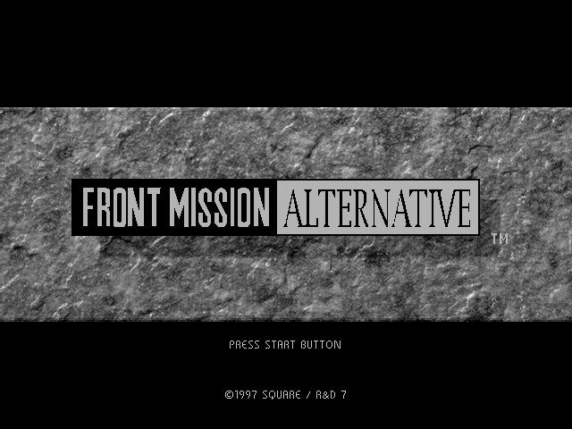 Front Mission Alternative — sstitle (JP)