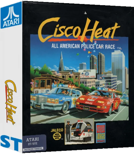 Cisco Heat - All American Police Car Race — box-3D (EU)