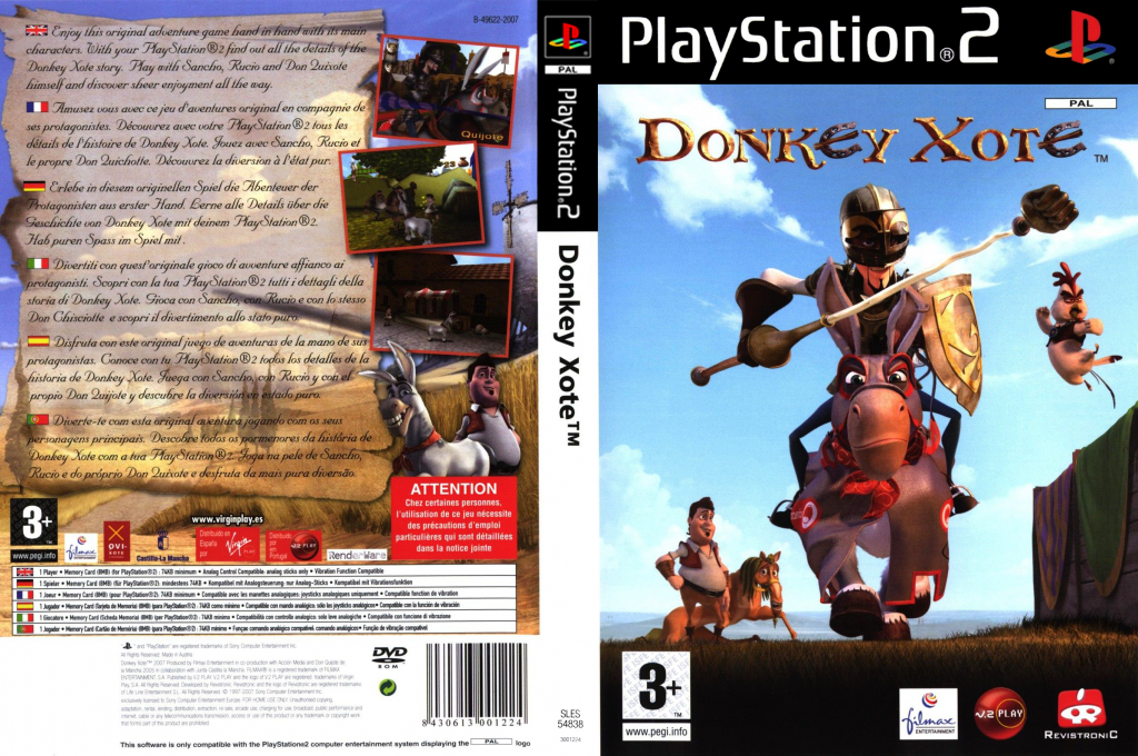 Donkey Xote — box-texture (EU)