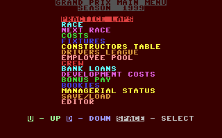 Grand Prix Manager — sstitle (WOR)