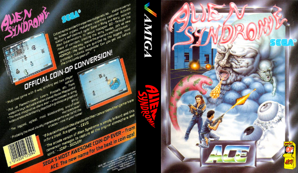 Alien Syndrome — box-texture (EU)