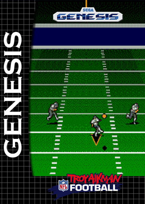 Troy Aikman Nfl Football — box-2D (SS)
