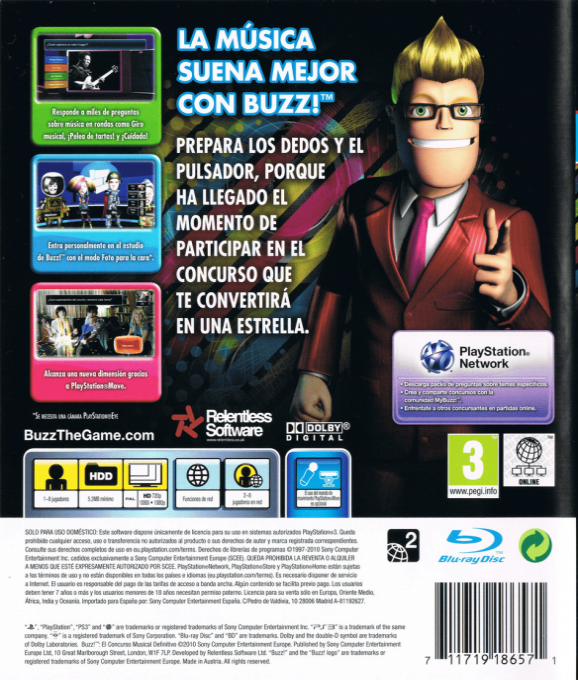 Buzz! The Ultimate Music Quiz — box-2D-back (SP)