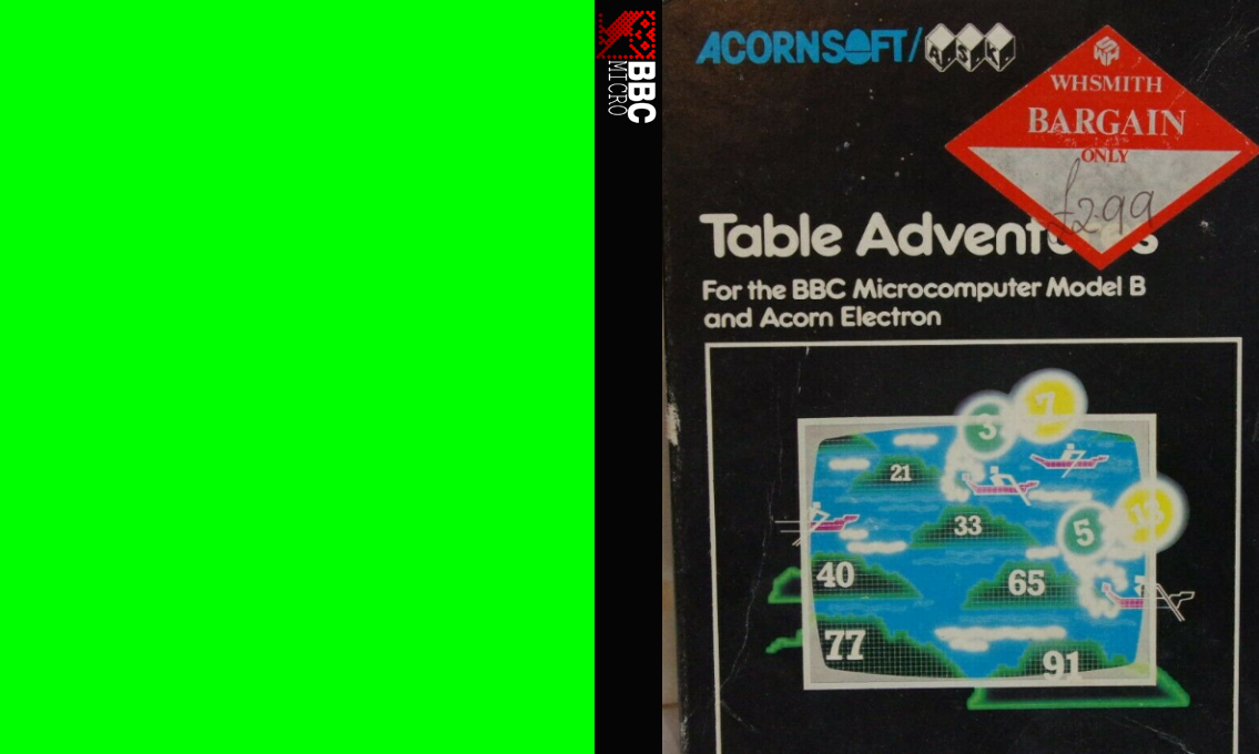 Table Adventures — box-texture (EU)