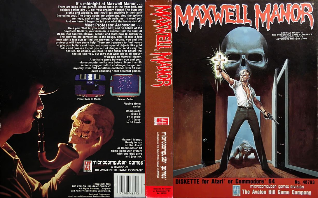 Maxwell Manor - Skull Of Doom — box-texture (WOR)