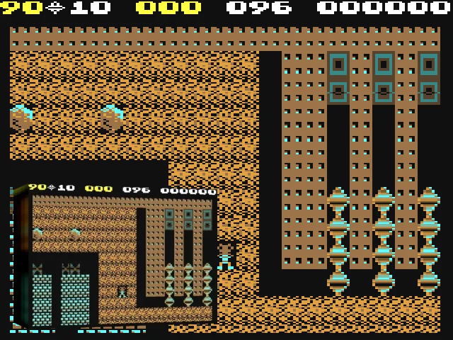 Boulder Dash 4 Screens — mixrbv2 (WOR)