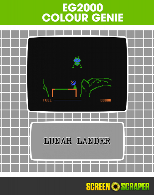 Lunar Lander box art