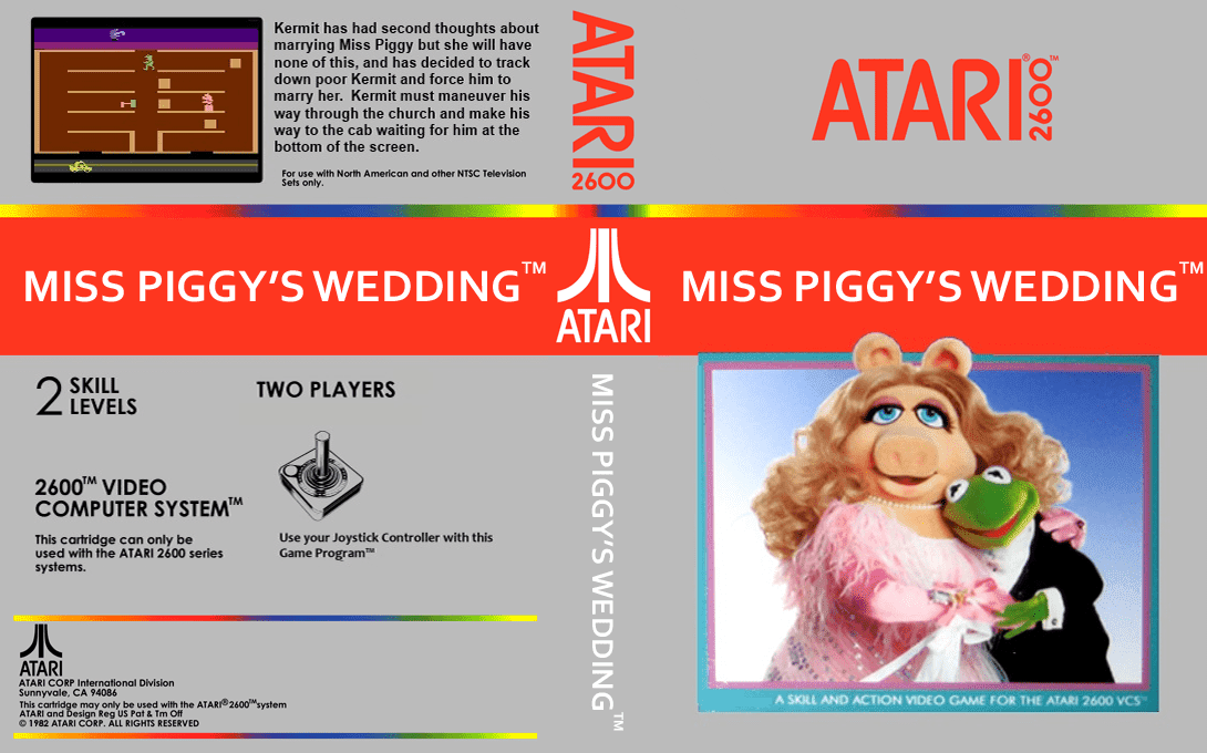 Miss Piggy's Wedding — box-texture (US)