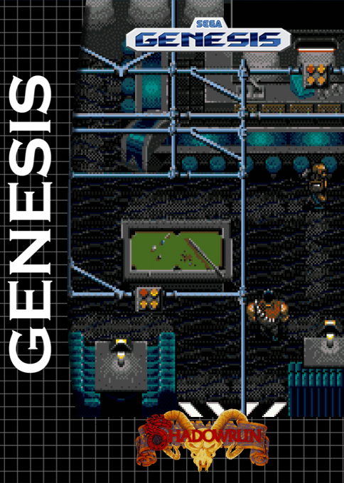 Shadowrun — box-2D (SS)