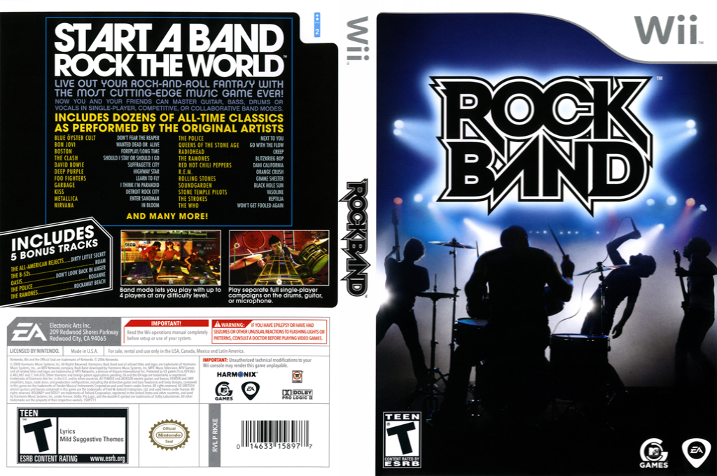 Rock Band — box-texture (US)