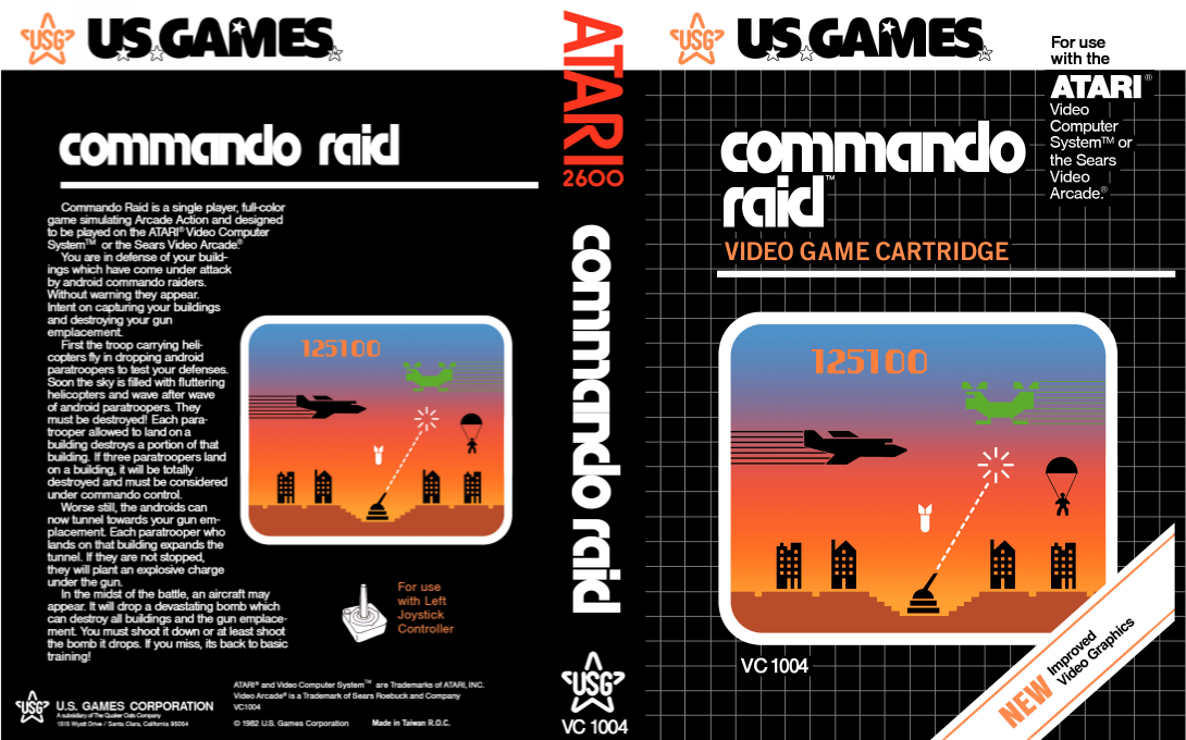 Commando Raid — box-texture (US)