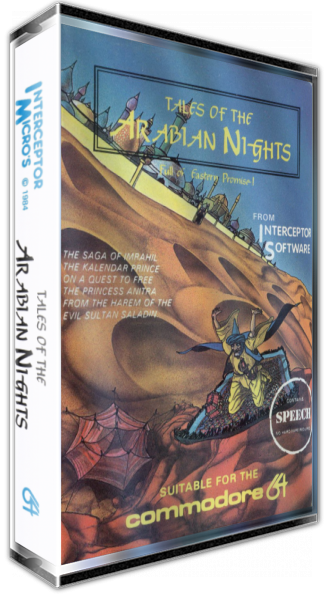 Tales Of The Arabian Nights — box-3D (EU)