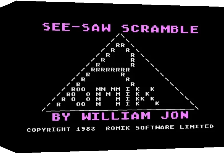 See-saw Scramble — box-3D (WOR)