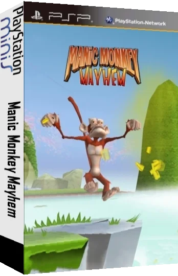 Manic Monkey Mayhem — box-3D (EU)