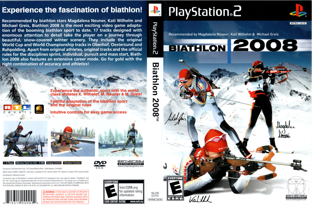 Rtl Biathlon 2008 — box-texture (US)