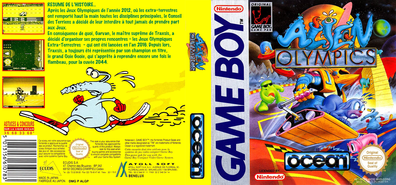 Alien Olympics — box-texture (EU)