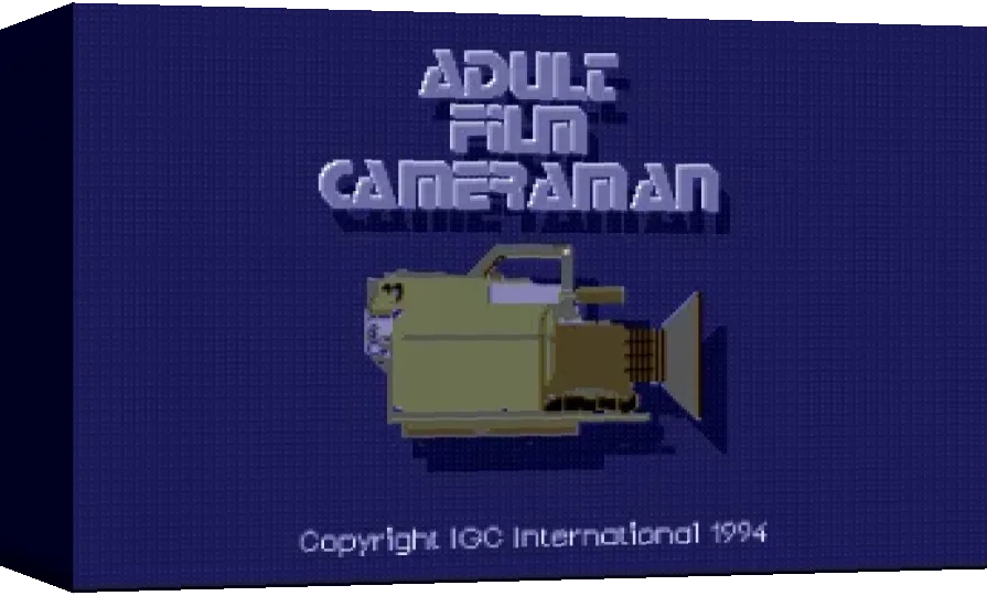 Adult Film Cameraman — box-3D (WOR)