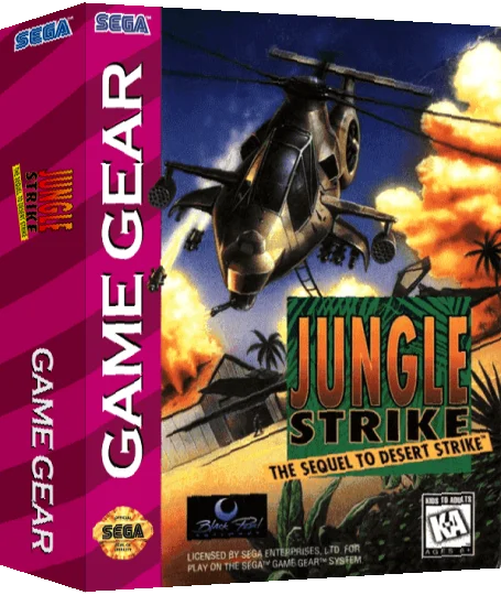 Jungle Strike — box-3D (US)