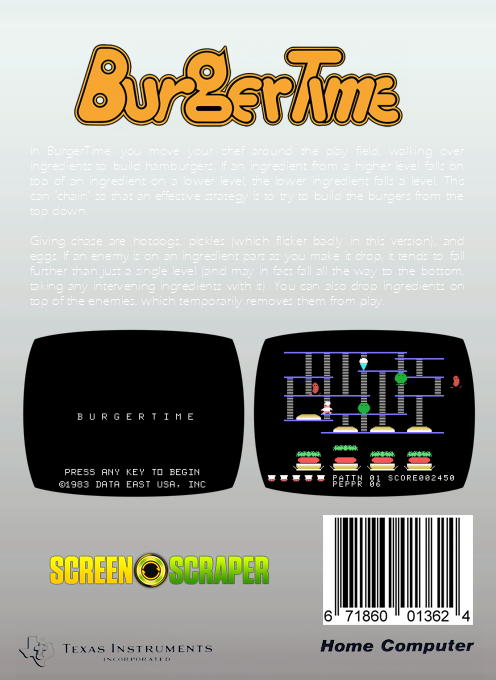 Burgertime — box-2D-back (SS)