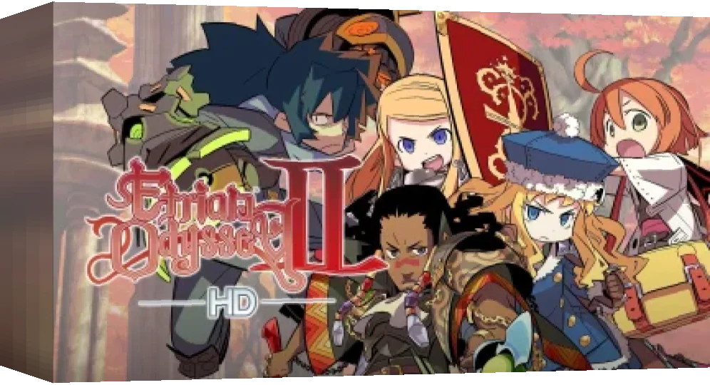 Etrian Odyssey II HD — box-3D (WOR)