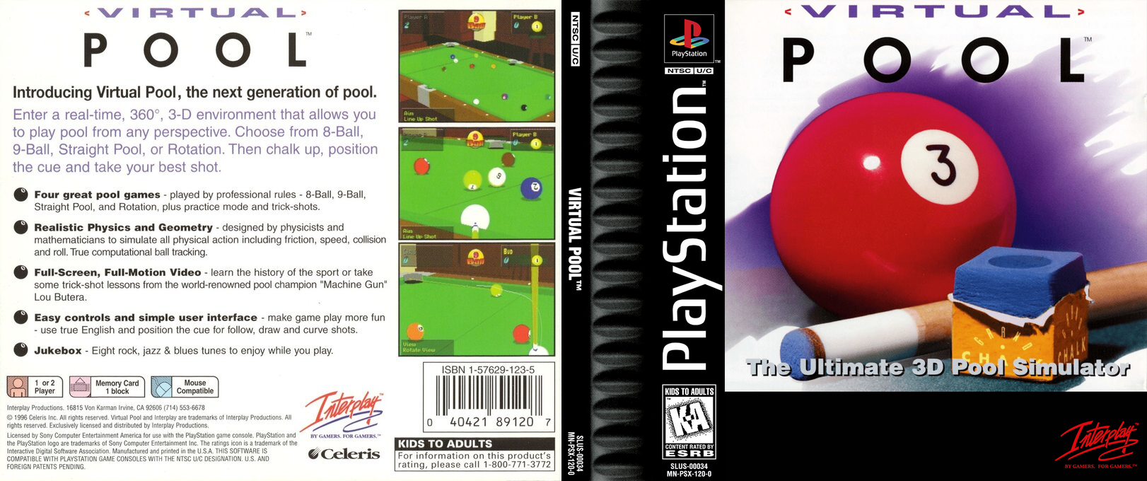 Virtual Pool — box-texture (US)