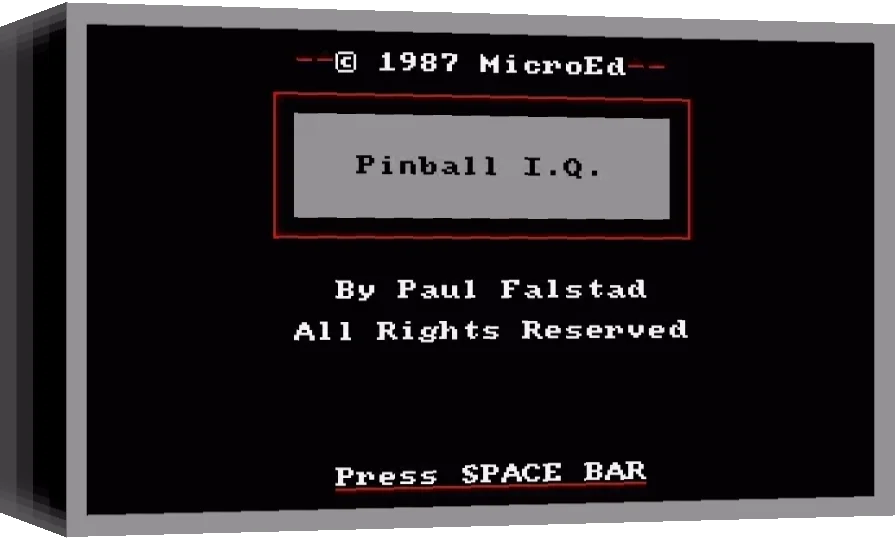 Pinball I.q. — box-3D (WOR)