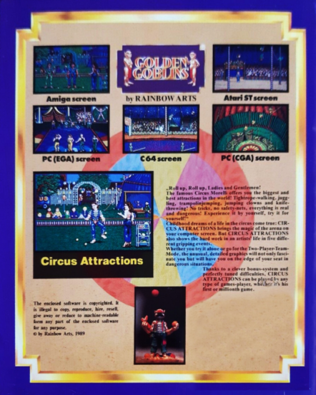 Circus Attractions — box-2D-back (EU)