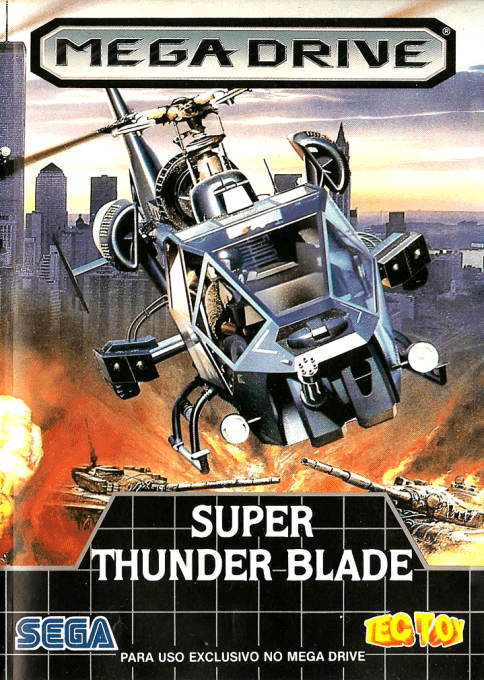 Super Thunder Blade — box-2D (BR)