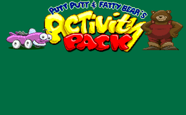 Putt-Putt & Fatty Bear's Activity Pack — sstitle (WOR)