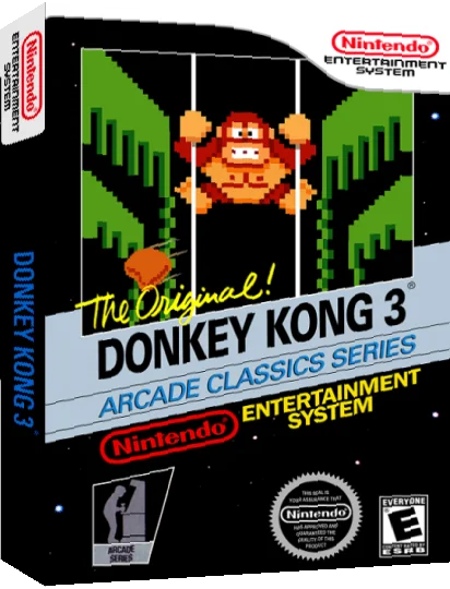 Donkey Kong 3 — box-3D (US)