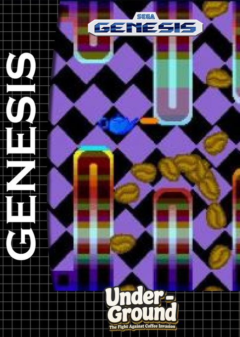 Under-Ground : The Fight Against Coffee Invasion — box-2D (SS)