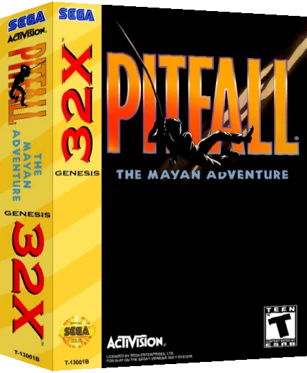 Pitfall - The Mayan Adventure — box-3D (US)