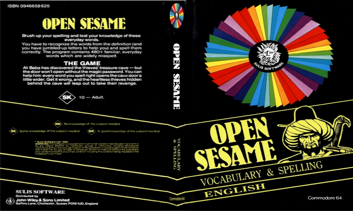 Open Sesame — box-texture (EU)