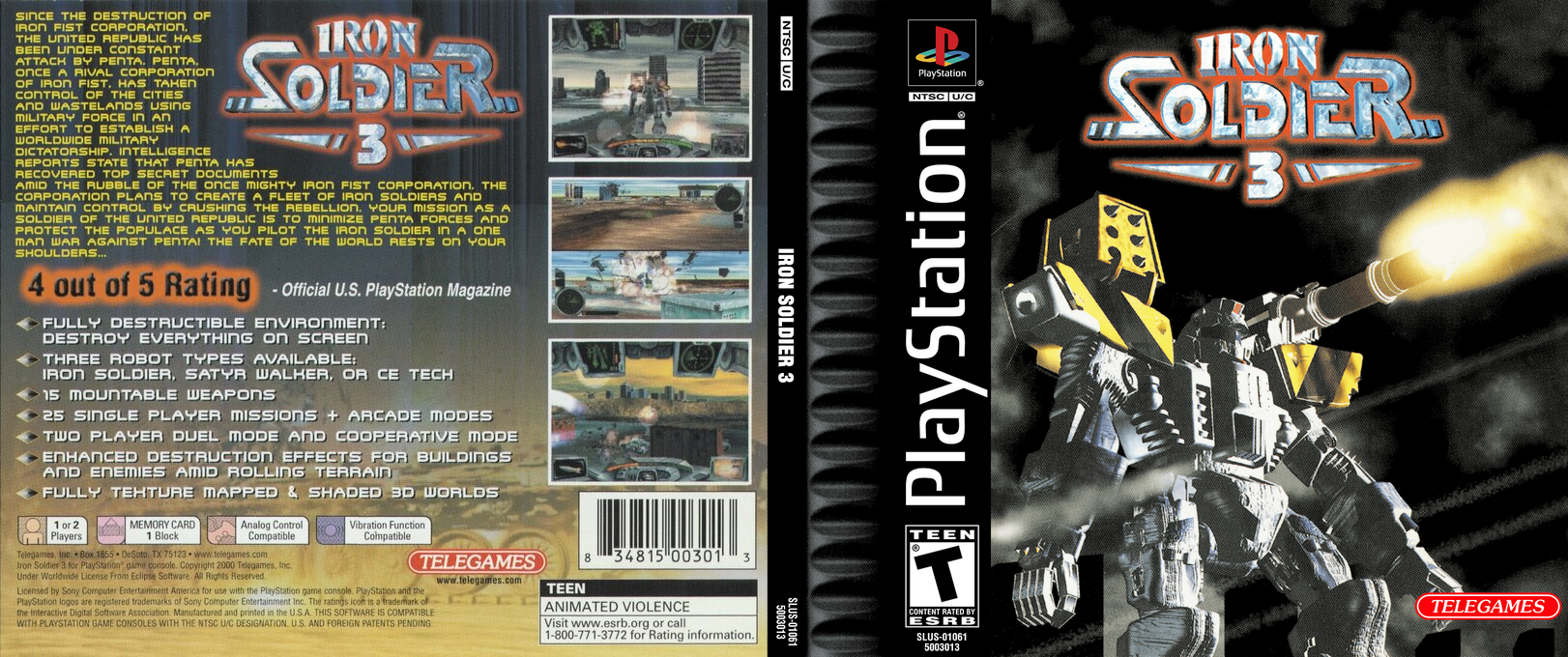 Iron Soldier 3 — box-texture (US)