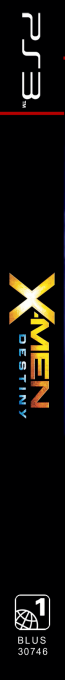 X-Men - Destiny — box-2D-side (US)