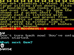 The Caves of Skull — ss (WOR)