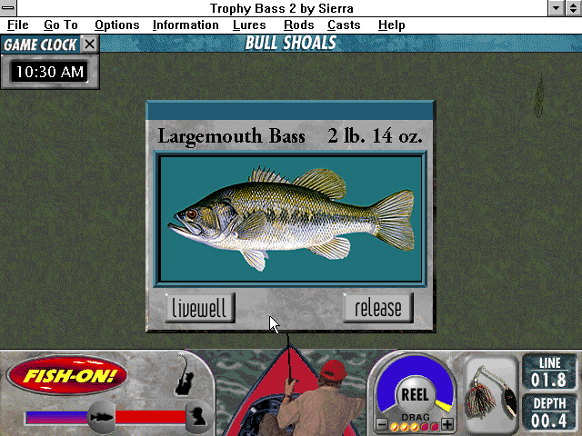 Front Page Sports: Trophy Bass 2: Northern Lakes — ss (WOR)