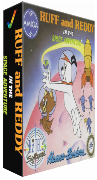 Ruff and Reddy in the Space Adventure — box-3D (EU)