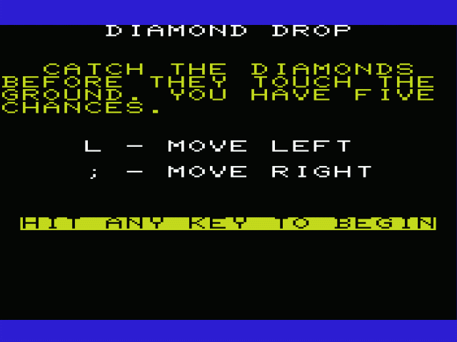 Diamond Drop — sstitle (WOR)