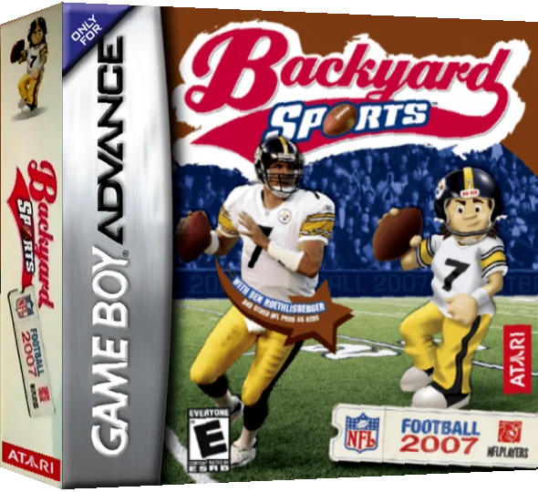 Backyard Sports - Football 2007 — box-3D (US)
