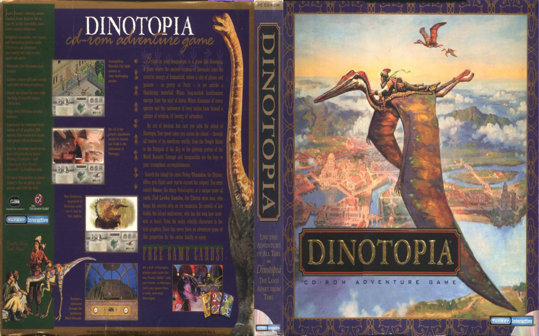 Dinotopia — box-texture (US)