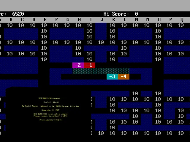 Calc-Man — mixrbv2 (WOR)