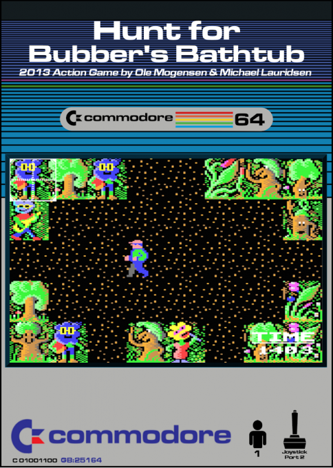 Jagten Pa Bubbers Badekar box art