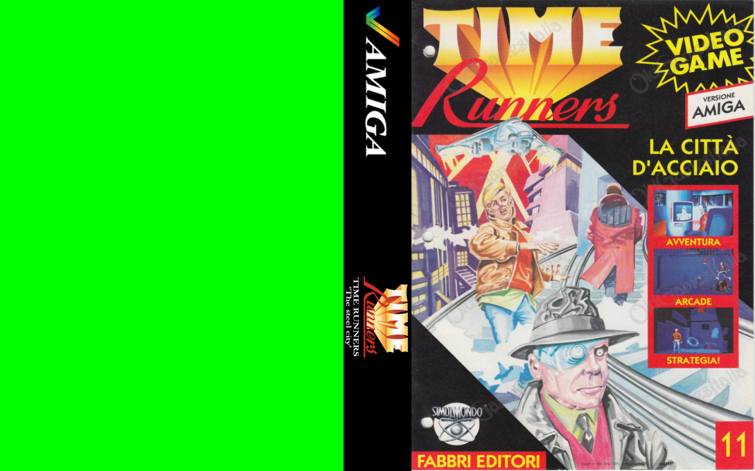 Time Runners 11 - The Steel City — box-texture (IT)